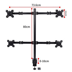 Multi-Screen Desktop Monitor Stand Bracket-1964932293986488322