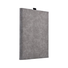 Light Gray Leather Tablet Case For Microsoft Surface Pro X With Power Bag - 13 Inch-1915198406859558914