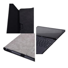 Light Gray Leather Tablet Case For Microsoft Surface Pro X With Power Bag - 13 Inch-1915198406859558917