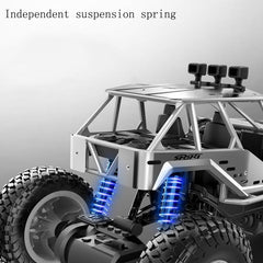 Medium Alloy Off-Road Rc Car For Kids - Silver-1964932290253557764