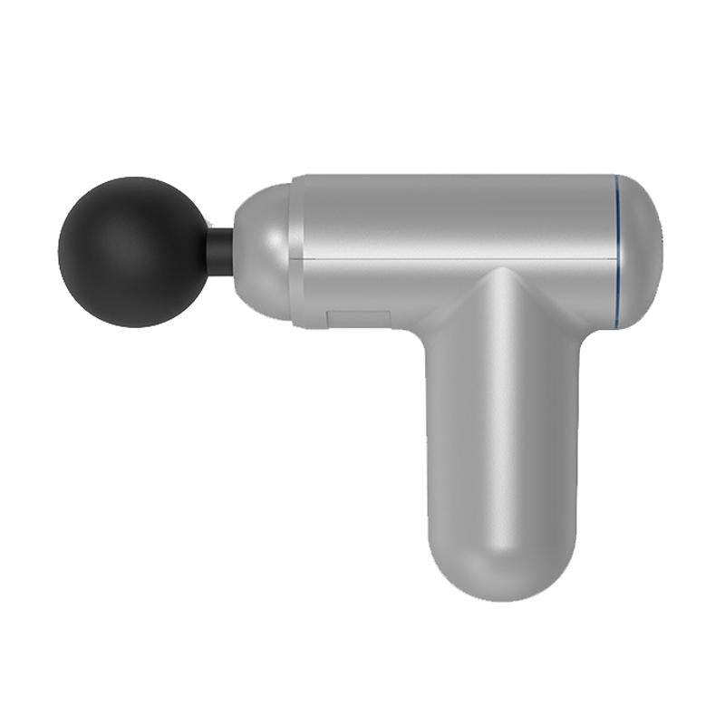 Silver Mini Vibrating Fascia Massage Gun-1915197974699446279