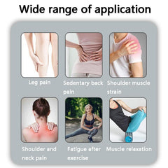 Red Mini Vibrating Fascia Massage Gun - Button Type-1915197810286923781
