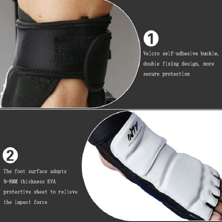 Half-Toe Foot Guard For Taekwondo And Boxing - Size 34-36-1915197954818445314
