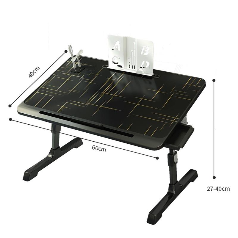 Foldable Bed Desk - Lifts For Easy Use-1964932274684301313