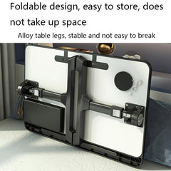Foldable Bed Desk - Lifts For Easy Use-1964932274684301315
