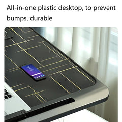 Foldable Bed Desk - Lifts For Easy Use-1964932274684301318