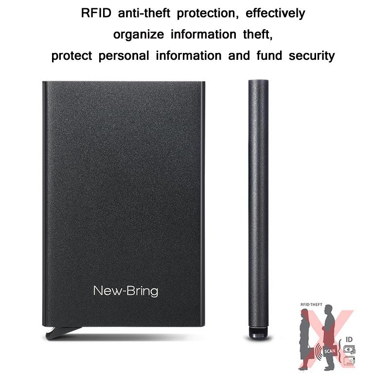 Secure Metal Card Holder - Anti-Degaussing-1915197824128126979
