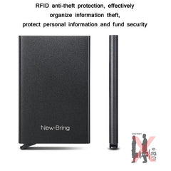Secure Metal Card Holder - Anti-Degaussing-1915197824128126979