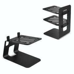 Double Layer Portable All-Aluminum Laptop Stand With Cooling Speaker-1915198134091386886