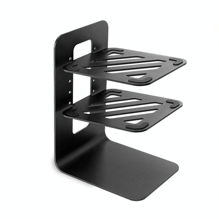 Double Layer Portable All-Aluminum Laptop Stand With Cooling Speaker-1915198134091386887