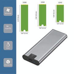 Aluminum M.2 Nvme Usb-C Enclosure-1915197855874813957