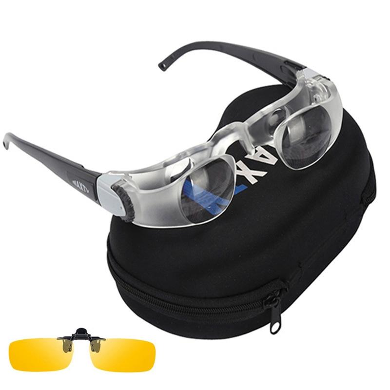Adjustable Focus Fishing Telescope With Yellow Clip-1915197816096034822