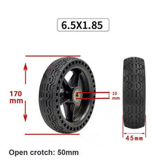 Electric Scooter Tire - 6.5X1.85 Solid Honeycomb Design-1964932314513412097