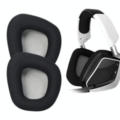 Pair Of Black Grid Earpads For Corsair Void Pro Elite-1915197970039574532