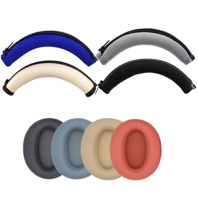 2-Pack Headset Earmuff Covers For Edifier W820Nb - Red-1915197985067765761
