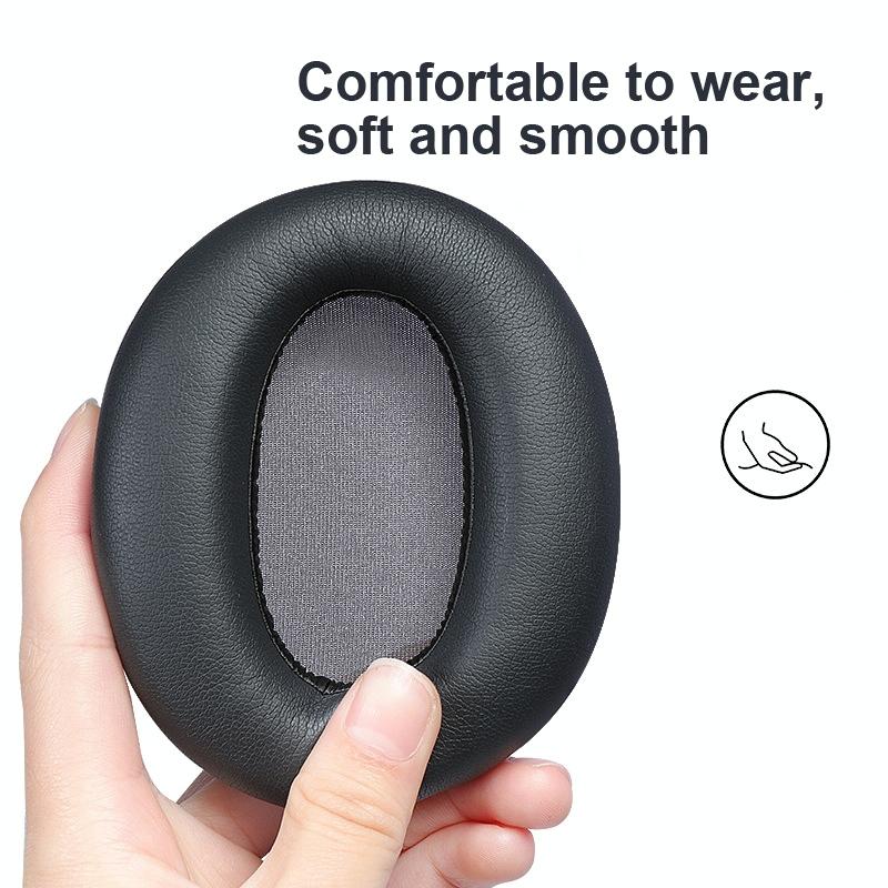 2-Pack Headset Earmuff Covers For Edifier W820Nb - Black-1915197639092211715