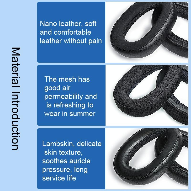 2-Pack Mesh Earmuff Head Beam For Sennheiser Gsp Series-1915197970324787204