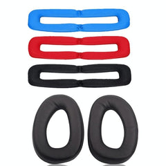 2-Pack Headphone Covers For Sennheiser Gsp Series - Black-1915197975295037441