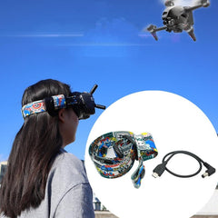 Fixed Headband For Dji Fpv Goggles V2 - Flight Video Glasses-1964932333207425031