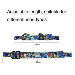 Fixed Strap For Dji Fpv Goggles V2 - Graffiti Headband-1964932317042577410