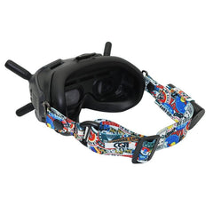 Fixed Strap For Dji Fpv Goggles V2 - Graffiti Headband-1964932317042577414