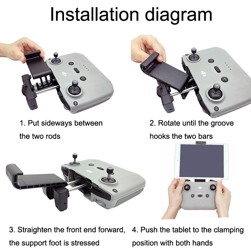 Rc Tablet Extension Bracket For Dji Mavic Drones - Apple Line Compatible-1922443450746277894