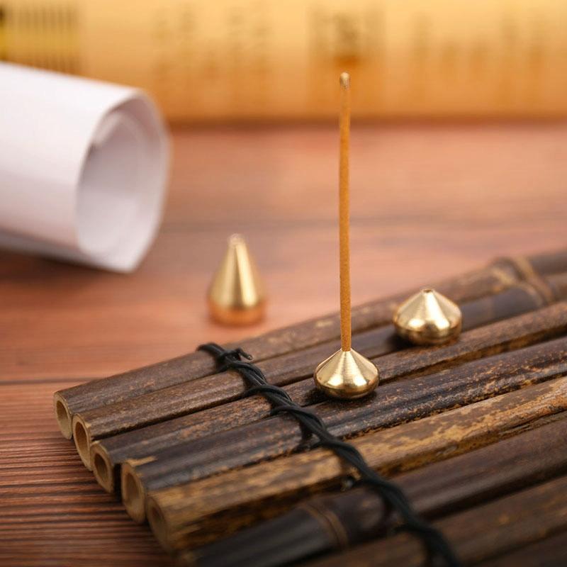 Large Drop-Shaped Incense Burner Bracket - Set Of 10-1915197997545820161