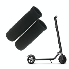 Silicone Handbar Cover For Ninebot G30 Max - Black 1 Pair-1964932312722444288