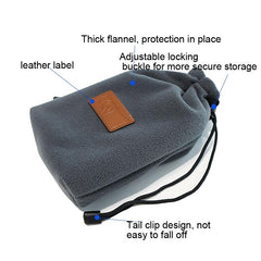 Flannel Storage Bag For Dji Mini 3 / Pro 2 - 2 Pcs With Paddle Tie Band-1915197689168007171