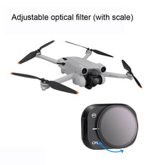 Adjustable Aluminum Alloy Filter For Dji Mini 3 Pro - Nd32-1964932273396649987