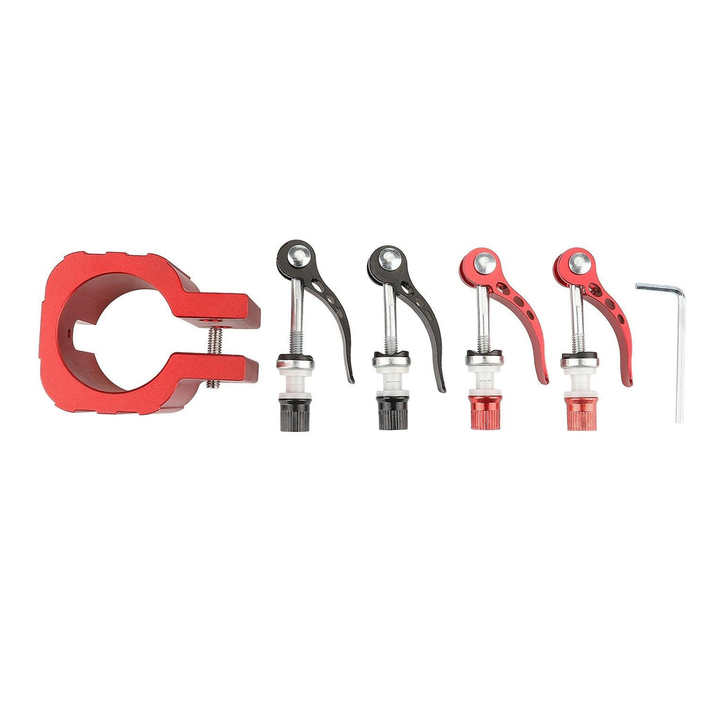Black Folding Clamp For Electric Scooter - Zero 8X 10X 11X Dualtron Dt3 Thunder-1964932317478785029
