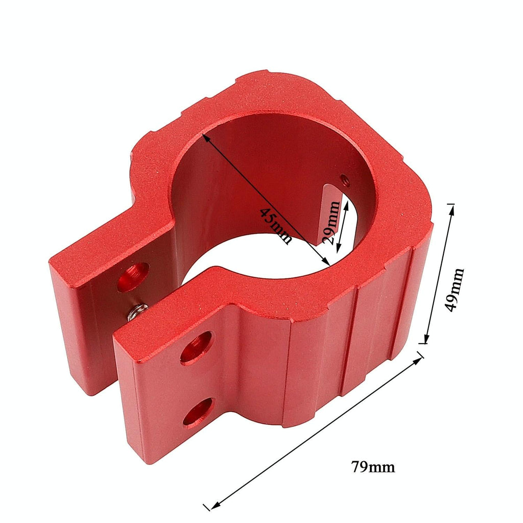 Foldable Clamp With Pad For Electric Scooter - Black-1964932294577885186