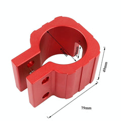 Foldable Clamp With Pad For Electric Scooter - Black-1964932294577885186
