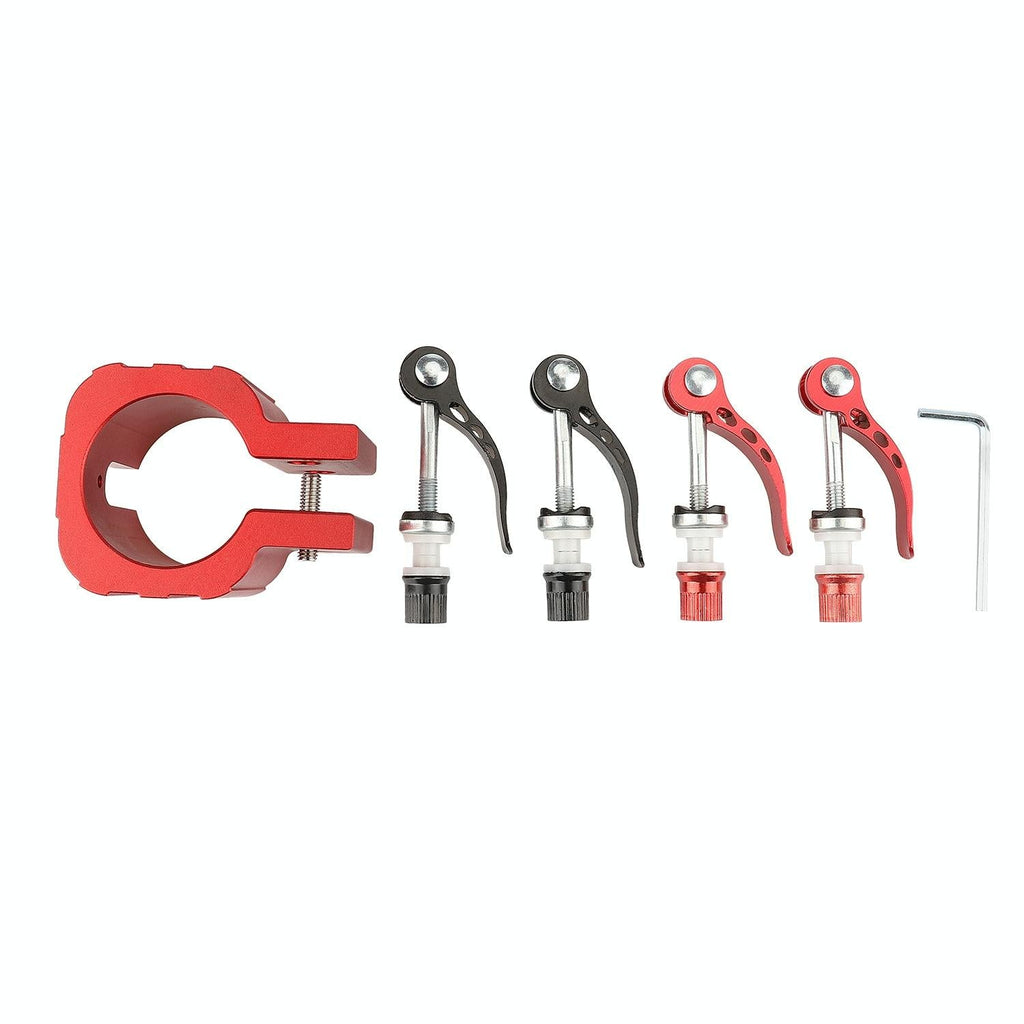 Foldable Clamp With Pad For Electric Scooter - Black-1964932294577885189