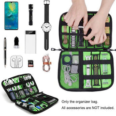Portable Multifunctional U Disk Storage Bag For Mobile Phone Accessories - Yellow-1964932358067064836