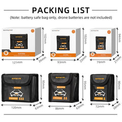 Explosion Proof Battery Bag For Dji Mini 3 Pro - Holds 2 Batteries-1964932298352758786