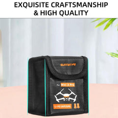 Explosion Proof Battery Bag For Dji Mini 3 Pro - Holds 2 Batteries-1964932298352758790
