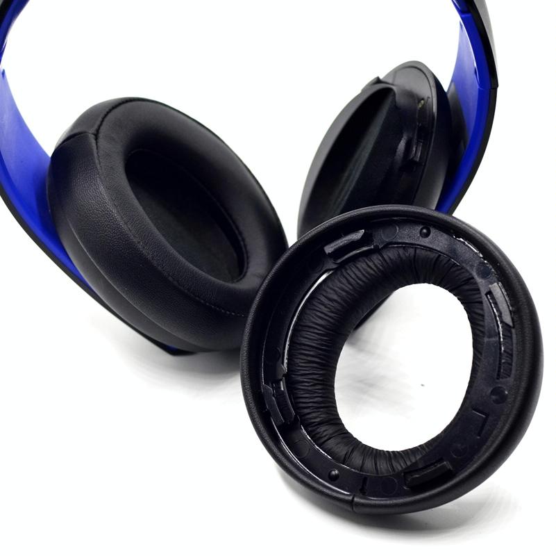 2-Pack Headphone Sponge Covers For Sony Ps3 / Ps4 7.1 Gold - White-1915198092135763971
