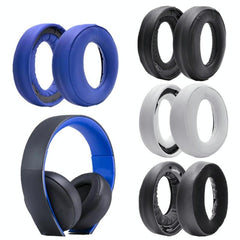2-Pack Headphone Sponge Covers For Sony Ps3 / Ps4 7.1 Gold - Blue-1915197951521722369