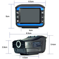 2-In-1 Electronic Dog Driving Recorder With Radar Warning-1915197665935757315