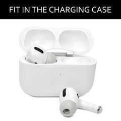 2-Pack Memory Foam Ear Tips For Tws Airpods Pro - Gray Large-1915197805874515972