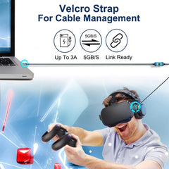 Aluminum Vr Link For Oculus Quest 2 - 5M-1915198273803653125