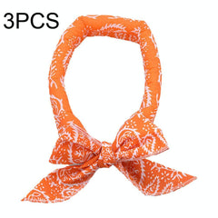 3-Piece Cooling Bandana Scarf Set - Yellow Leaves-1915197637544513542
