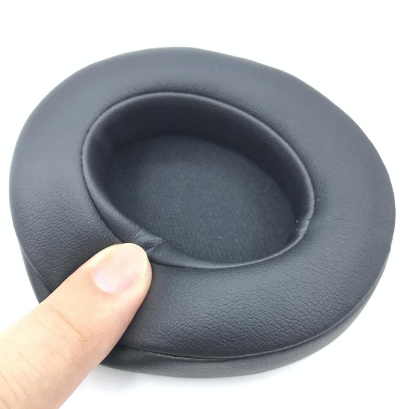 2-Pack Soft Leather Headphone Covers For Beats Studio 2 / 3 - Gray-1915197636286222338