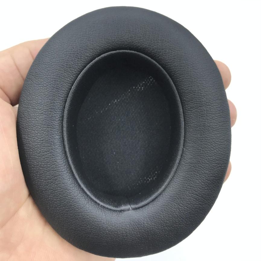 Breathable Leather Headphone Covers - 2 Pack For Beats Studio 2 / 3 - Red Sheepskin-1915197869904760835