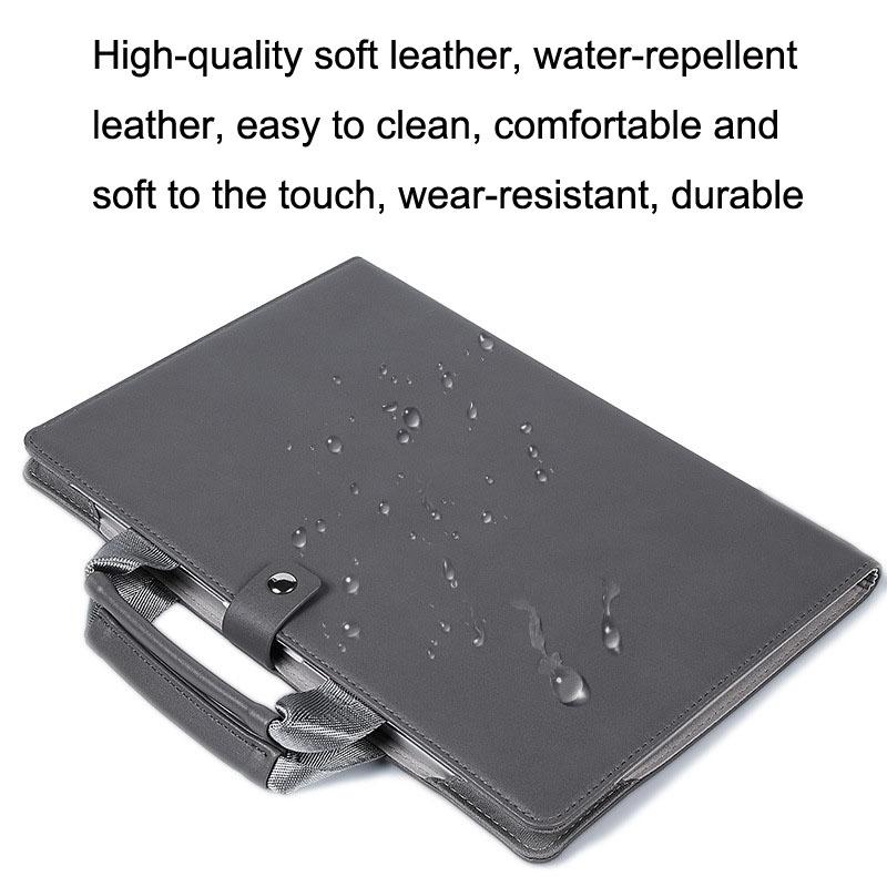 15.4 Inch Laptop Bag & Power Tote - Protective Case In Ink Green-1915198403239874563