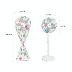 Waterproof Dustproof Fan Cover - Little Dinosaur Design-1915197996174282753
