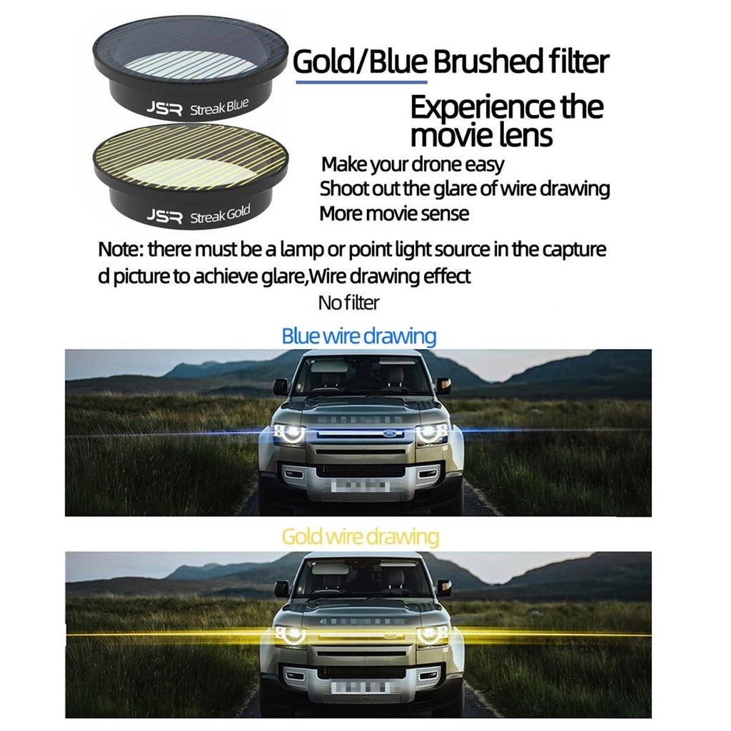 Gold Brushed Lens Filter For Dji Avata Drone-1915197702883381253
