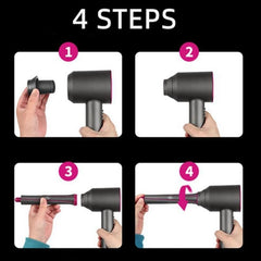 Long Barrels For Dyson Hair Dryer - Curling Iron Accessory Pair-1922443454550511620