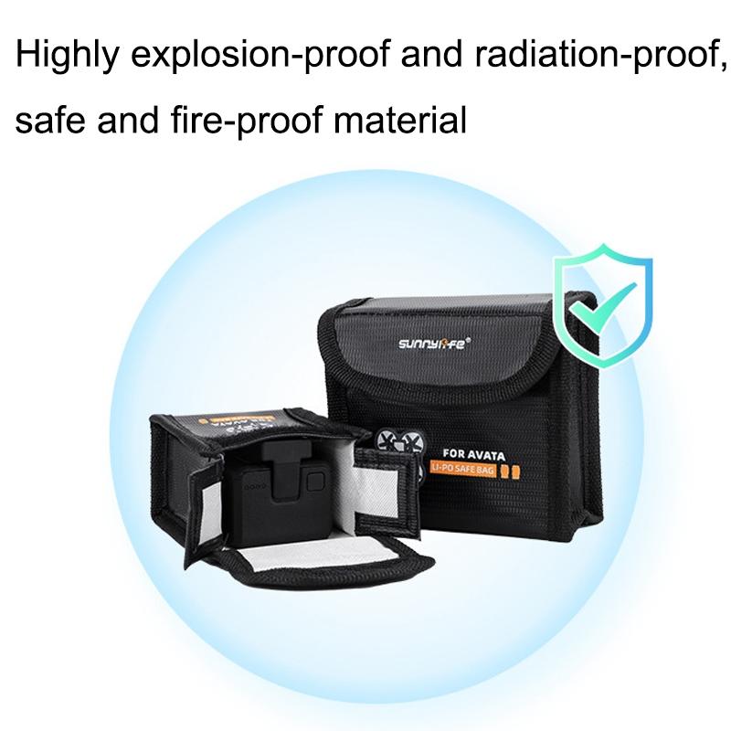 Explosion-Proof Bag For Dji Avata With Battery Protection - 3 Batteries-1915197992663650307